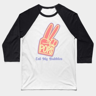 eat my bubbles, swim fast, swimmer joke Baseball T-Shirt